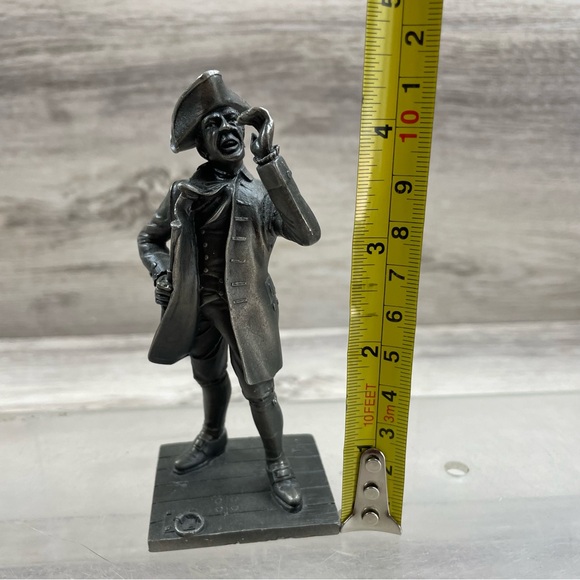 THE SEA CAPTAIN - PEOPLE OF COLONIAL AMERICA VINTAGE FRANKLIN MINT PEWTER FIGURE - Picture 6 of 6